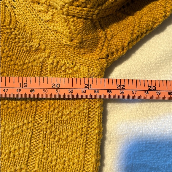 NWT PER UNA (Marks & Spencer) Mustard Knit Sweater - Picture 9 of 10